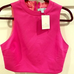 Hot Pink Crop Top